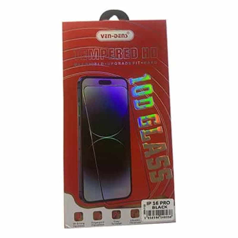 iPhone 15/16 10D tempered glass screen protector
